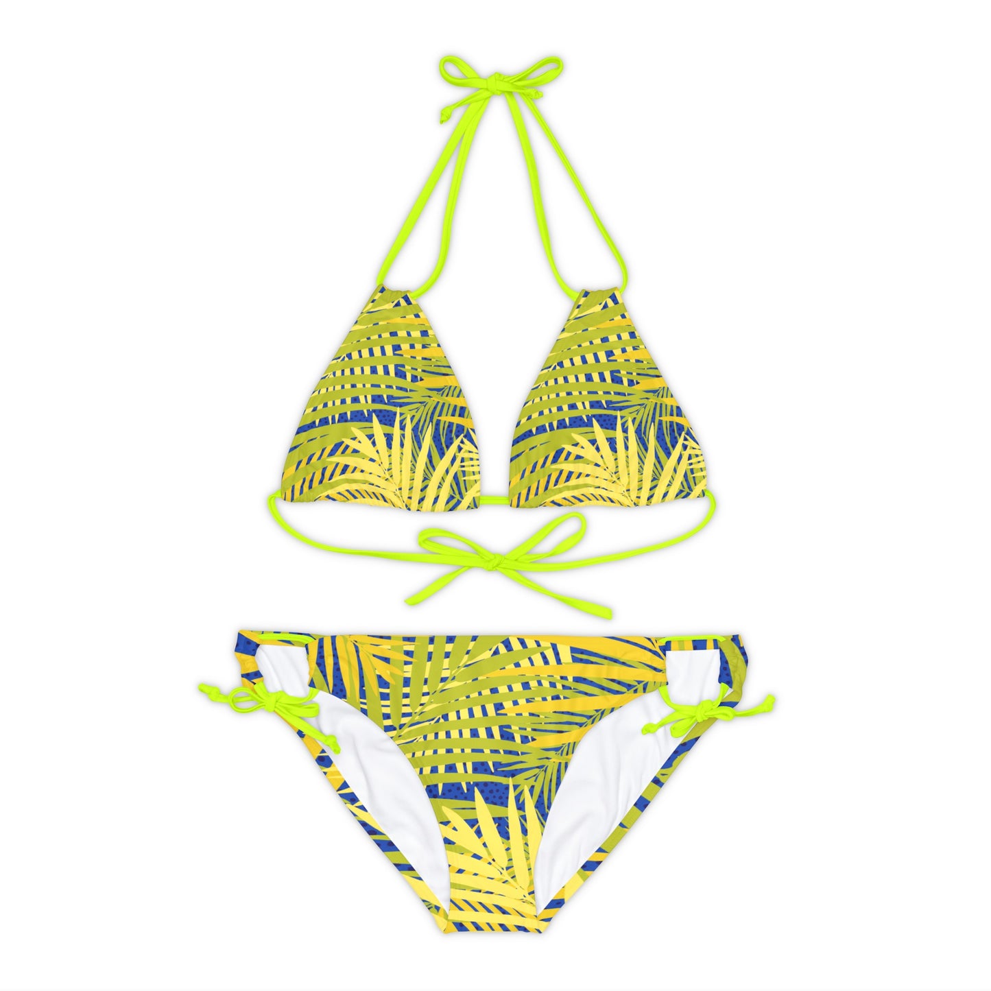 Summer Day Women Swimwear Strappy Sexy Bikini Set Corlorful