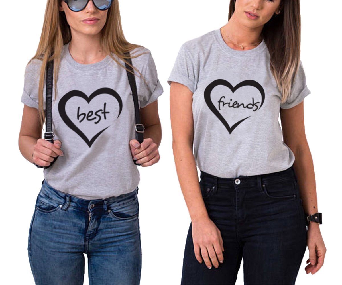 Best friends T-shirts in 100% Cotton