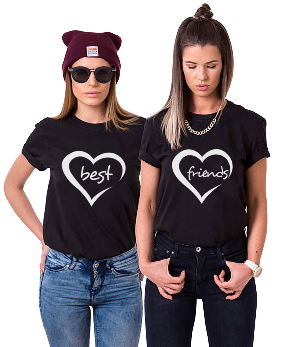 Best friends T-shirts in 100% Cotton