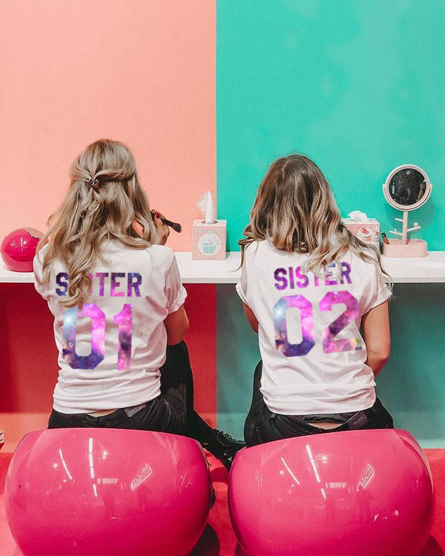 Best Friends Sisiter Shirt Set