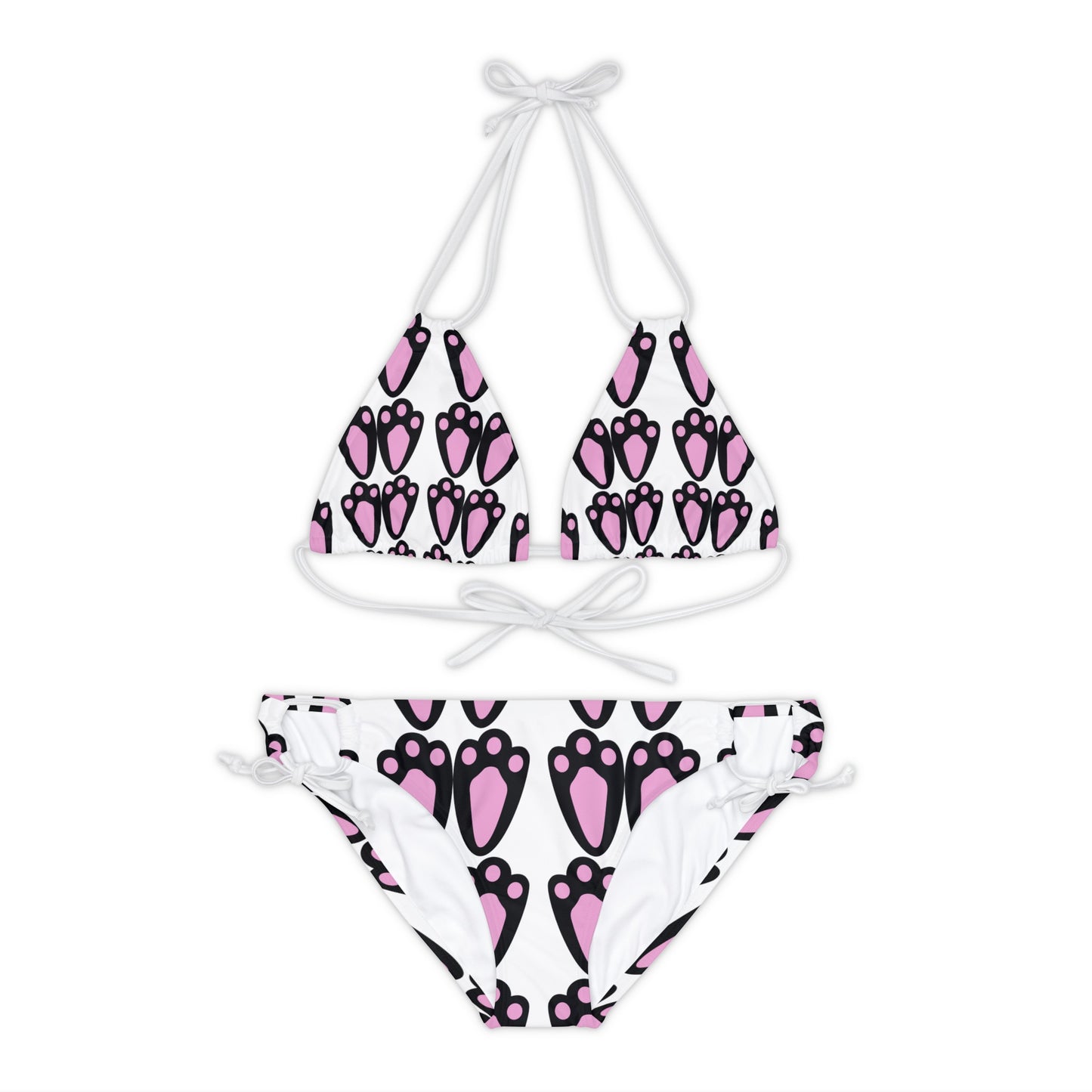 Pet Women Swimwear Beachwear Strappy Bikini Set